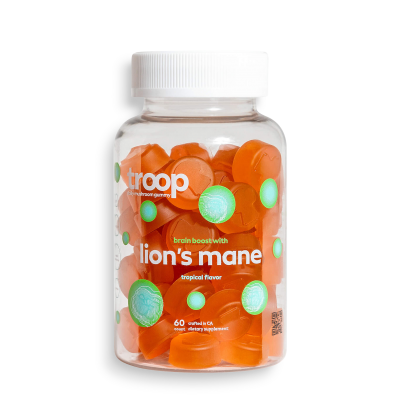 Lion's Mane Gummies pour la mémoire et la concentration