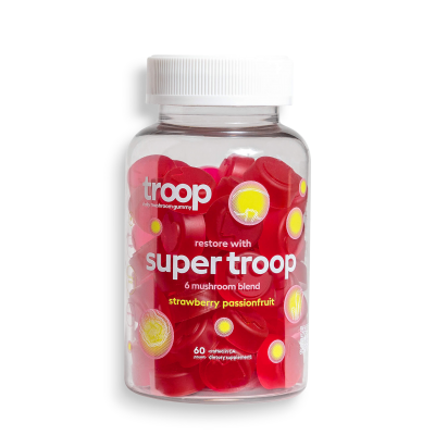 Super Troop - 6 Mushroom Blend Energy/ Immunity Gummies