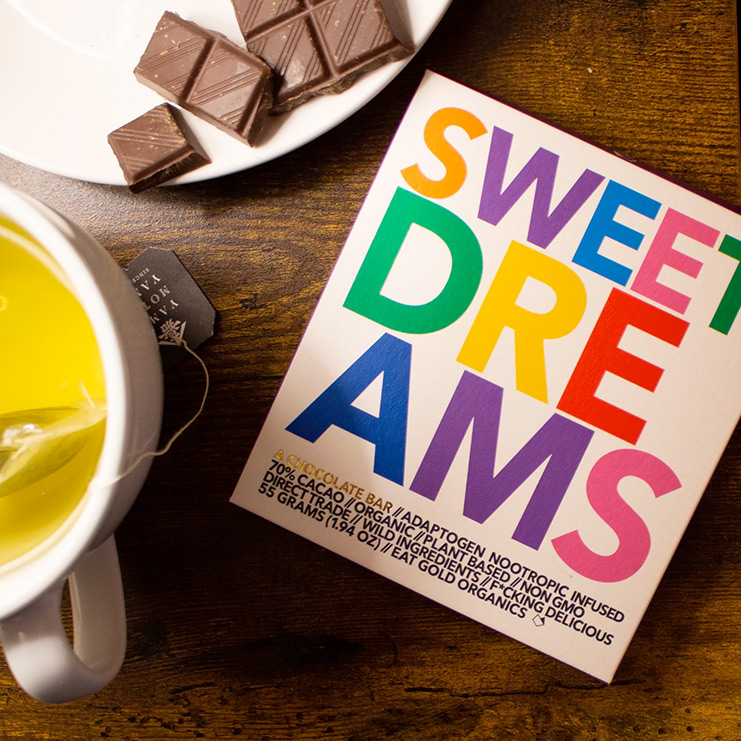 Chocolat Adaptogène Sweet Dreams - EAT GOLD ORGANICS