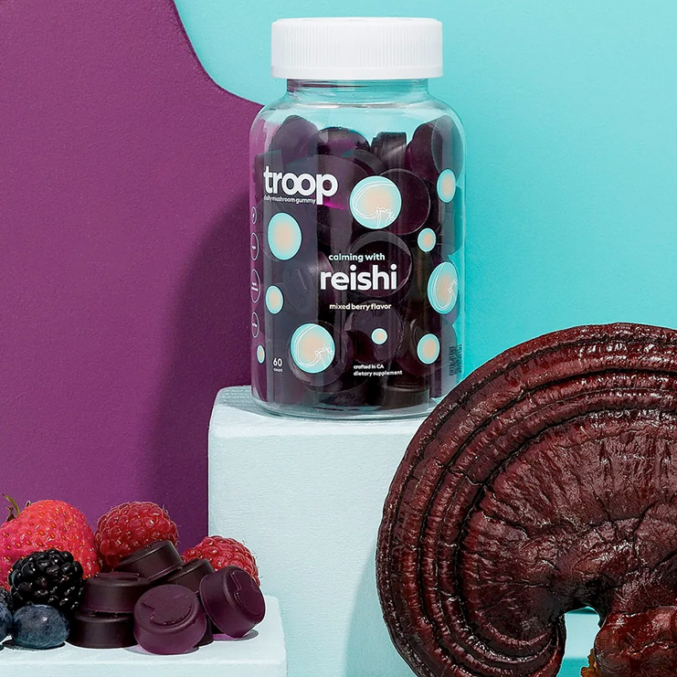 TROOP - Reishi Gummies pour le stress et l'immunité