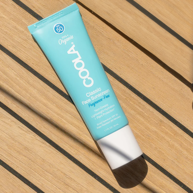 COOLA - Solaire Hydratante Visage SPF 50 Sans parfum