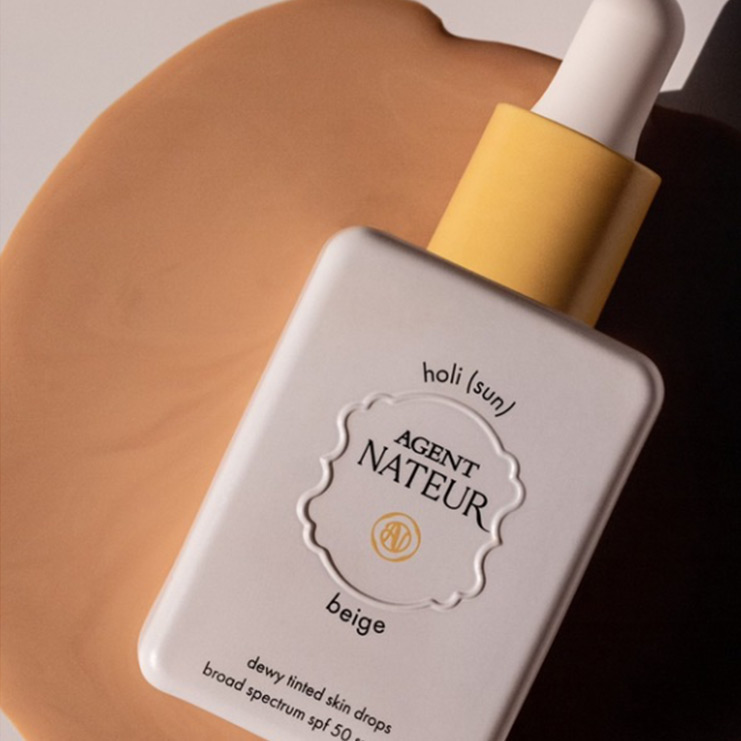 AGENT NATEUR - Holi (Sun) Dewy Tinted Skin Drops SPF50