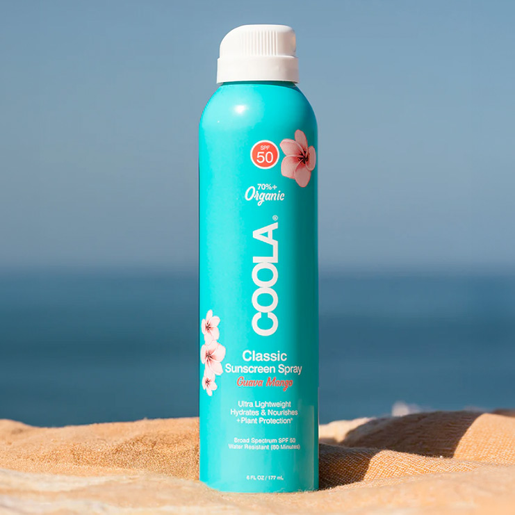 COOLA - Spray Solaire SPF 50 à la Mangue