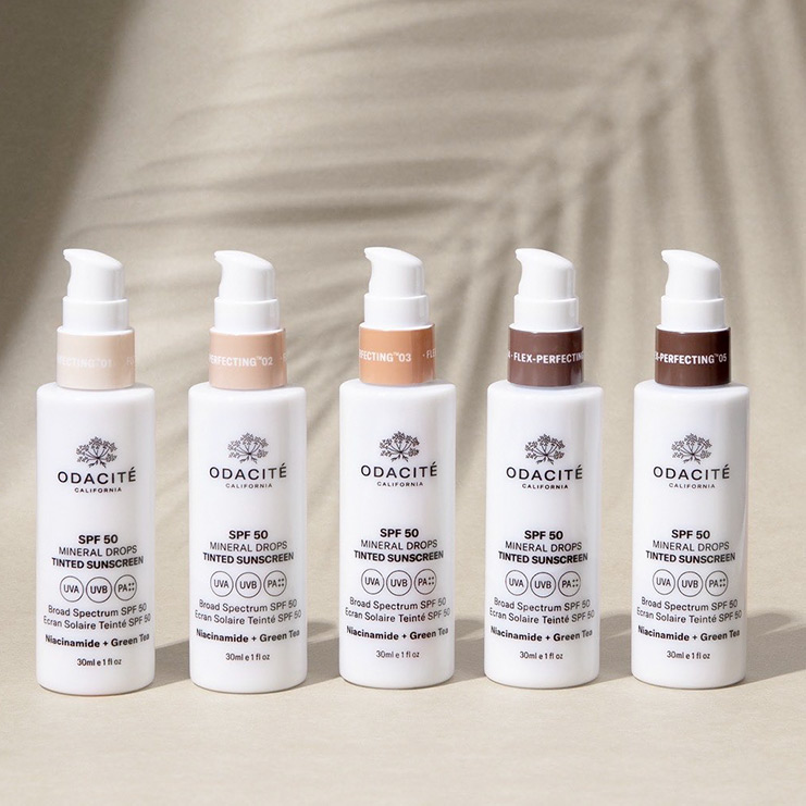 ODACITÉ - Minéral Drops Ecran Solaire Teinté SPF50