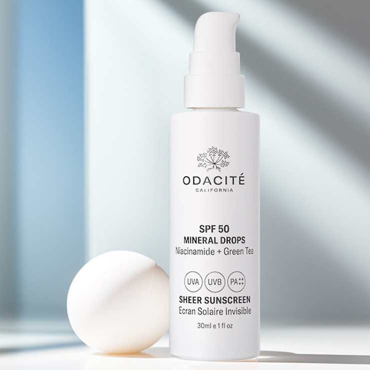 ODACITÉ - Minéral Drops - Ecran Solaire Transparent SPF 50